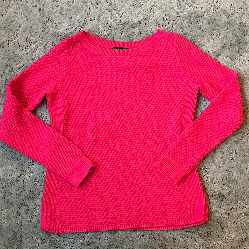 LANDS’ END Pink Sweater